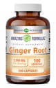 Amazing Applicas Ginger Root 4: 1 Dodatek 124; 1500 Mg Per Serving Applications 124; 200 Kapsle dodatek 124; Non- GMO Creditation 124; Gluten zdarma 124; Made in USA