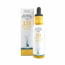 Pohřbený poklad Vitamin D3 & K2 Kapky - 5000 IU D3 se 100 mcg K2 pro kosti, srdce a imunitní podpora, Cukr zdarma, 2 fl oz