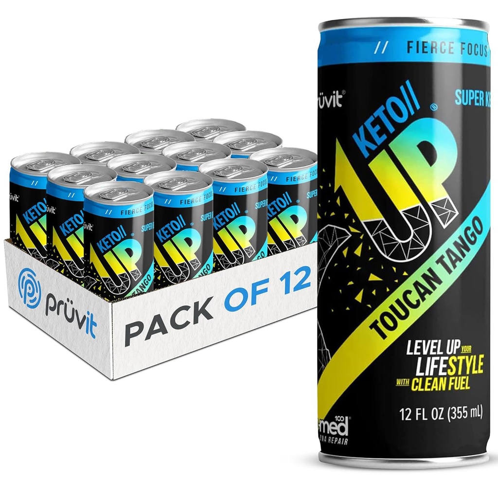 Toucan Tango Keto / / Up ® Drink - Ready-to-Drink Ketones for Focus for Men and Women - 12 Pack