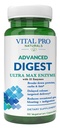 Vital Pro Naturals - Pokročilé Digest Přírodní trávicí enzym podporuje Rozdělení bílkovin, tuků a karbohydrátů a snižuje příležitostný plyn, nafouknutí a požití 90 Kapsle