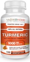 Vadik Herbs Organic Turmeric Curcumin 1000 mg iž