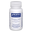 Čistá enkapsulace R- Lipoová kyselina (stabilizovaná) 124; hypoalergenní dodatek s zesílenou antioxidační ochranou a metabolickou podporou 124; 60 Kapsle