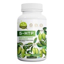 5-HTP doplněk 200mg, podporuje zdravý spánek & mood s vápníkem - Non- GMO, gluten- zdarma - 90 Kapsle