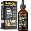 Leven Rose Beard Oil pro muže a Beard Softtener 100% čisté přírodní pro vousy mužů, kníry, a vlhkou pleť 1 oz Ranger Grooming Co