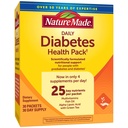 Příroda Made Daily Diabetes Health Pack, Dietní dodatek pro výživovou podporu, 30 Packets, 30 Day Supply