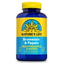 Bromelain & Papain 's Life Bromelain & Papain 124; Proteolytic Enzymes for Digestive Support & Comfort 124; from Ananas & Papaya' s C124; 250mg (250 CT)
