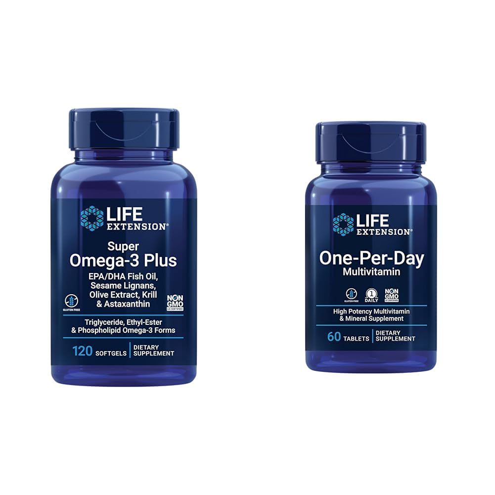 Life Extract & One- Per- Day Multivitamin - Baleno více než 25 vitamíny, minerály a rostlinou