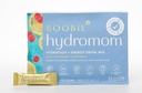 Boobie Hydromom Superfood Electrolyte Drink Mix, Blue Raspberry Lemonáda 124; Refreshing Energy & Hydration Boost pro Mamas 124; On-The- & Cestování Essentials pro těhotenství, Kojení, & Beyond, 15 Packets