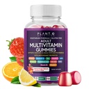 Kompletní multivitaminové žvýkačky pro dospělé - All- in- One směs vitaminu A B C D E zinek a biotin - Dospělý vitamin Gummy pro energii a imunitu - 90 Delicious gluten zdarma a Veggie žvýkačky