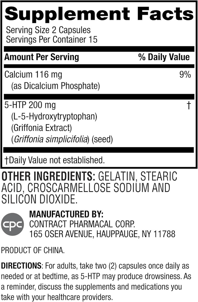 Země je Splendor 5-HTP dodatek pro muže a ženy, žádné umělé konzervace barvy nebo Flavor Non- GMO 100 MG