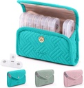 BAGSFY Týdenní Pořadatel pilulek 3 krát denně v Cute Fabric Pill Case, Medicine Pill Organizer, Pill Box, Přenosný cestovní Pill Case, Pill Container pro léky, Vitamíny, Rybí oleje, doplňky