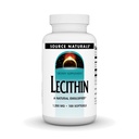Zdroj Naturals Lecithin 1200 mg, Přírodní emulgátor - 100 Softgels