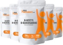 BulkSupplements.com N- Acetyl Glucosamine Powder - NAG Powder, Glucosamine 750mg, Glucosamine Supplement - Glucosamin Powder, Gluten Free, 750mg per Serving, 5kg (11 liber) (balení po 5)