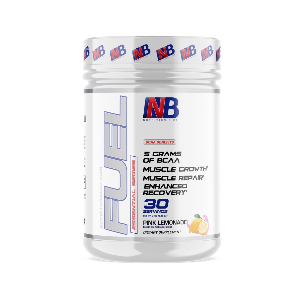 BCAA Powder, 5 Grams of BCAA Amino Acids, Post Workout Recovery Drink for Muscle Building, Recovery, and Endurance, 30 Serings (Pink Lemonade)
