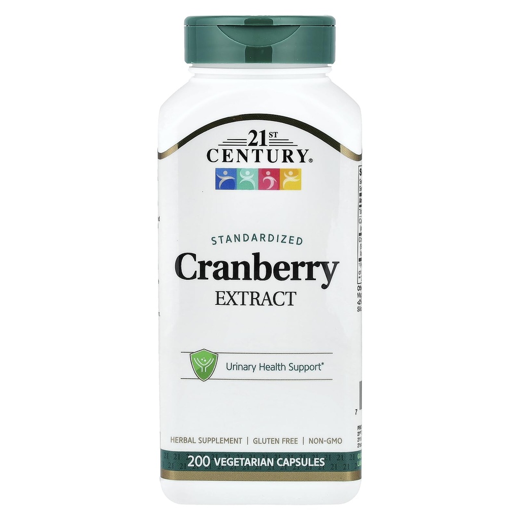 21. Století Healthcare, Inc Cranberry Extract Kapsle, 200 Počet
