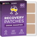 Zotavení Packages 60 Pack - Probuď se uvolněný & Energized s našimi 100% přírodní ingredience Patch for Party - Skin- Friendly & Waterproof - Aplikujte před pitím - Vylepšený ranní vzorec