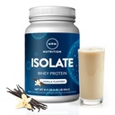 MRM Nutriční izolát syrovátkového proteinu 124; Vanilla ochucená 124; 24g protein 124; Přidáno BCAA + glutamin 124; s trávicí enzymy 124; Hormon + antibiotický zdarma 124; 29 Služeb