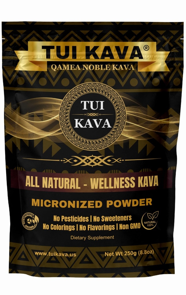 PREMIUM WELLNESS KAVA - MICRONIZED Noble Kava 250g (8.8oz) - Trial / Travel Size CLAS124; Very Heady CLAS124; All Natural Relaxation CLAS124; Zvyšte koncentraci 124; Mood / Sleep Support CLAS124; Stress Relief CLAS124; NO STRAINING