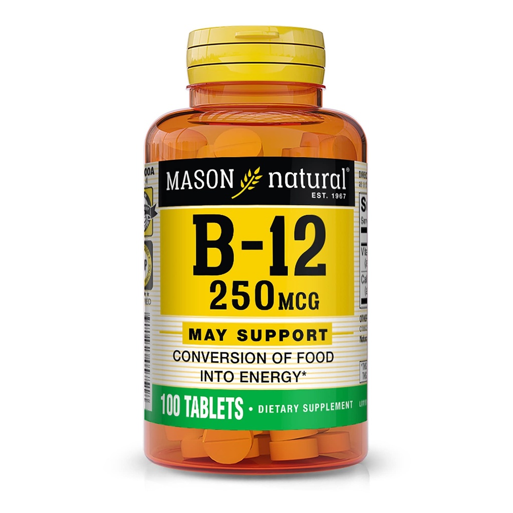 Mason Vitamíny Mason Vitamin B 12 250mcg Tablety