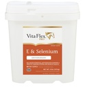 Vita Flex Pro E & Selenium Dodatek, Vitamin E a Selenium Prášek pro koně, Vyvážené antioxidanty, Koňský vitamin E dodatek, Koňské vitamíny a minerály, 4 lb, 64- denní zásobování