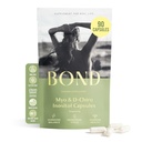 BOND Myo-Inositol & D-Chiro Inositol Dodatek pro ženy CLAS124; Podporuje Hormon Balance, Zdravá ovulace & Pravidelné Cykly - 40: 1 Poměr CLAS124; Plodnost doplňky pro ženy CLAS124; 90 Vegan Kapsle (3 / den)