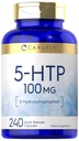 Carlyle 5HTP CLAS124; 100mg CLAS124; 240 Kapsle CLAS124; 5 Hydroxtryptofan CLAS124; Non- GMO & gluten zdarma