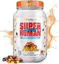 ALPHA LION Superhuman syrovátkový protein prášek, velký Ochutnávání čistý syrovátkový protein izolát, nízká sacharid, nízký cukr, žádný Bloat Post cvičení, svalové zotavení a růst (28 Služeb, PB & Gains)