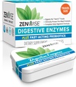 Zenwise Zdraví Dědičné Enzymy a Bromelain pro Gut zdraví - Probiotické Multi Enzymy s Prebiotika a Probiotika pro ženy a muže pro stravitelné zdraví a Bloating Relief pro Digestion -15 CT