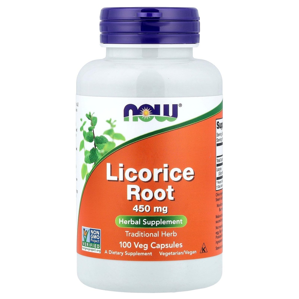 Foods, Licorice Root 450mg 100 CAPS