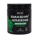 MASF doplňky Smashin 'Zelená Superfood Organic Blend - 15 Služeb - Zvýšení energie, imunitní podpora, stravovací zdraví s organickou pšeničnou travou, Spirulina, Chlorella - NSF Certified