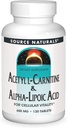 Zdroj Naturals Acetyl L- karnitin & Alfa- Lipoová kyselina 650mg- 120 Tablety