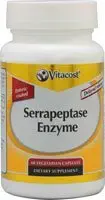 Vitacost Serrapeptase Enzyme - 60 Vegetariánských kapslí - Enteric Coated - Zpožděné uvolnění