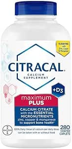 Citracal Maximum plus vápník Citrát + D3, 280 kapslí