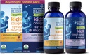 Mamina je Bliss Organic Cough Syrup & Mucus for Kids, Day and Night Combo Pack with Vitamin C and Imunity Support, Obsahuje organický med a Ivy Leaf, 4 Fl Oz (Pack of 2)