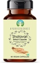 Shatavari Extract 500mg - 60 Vegetariánských kapslí 124; Asparagus Racemosus 124; All Natural Capsule 124; 100% Vegan Capsul 124; Gluten- Free Capsule 124; GMP Certified.