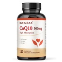 CoQ10 300mg - 120 Kapsle - Vysoká absorpce - Non- GMO - Bezlepková - Koenzym Q10 - CoQ10 Kapsle