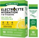 Nature 's Truth Electrolyte Powder Packets 124; 10 Balení 124; Cukr zdarma 124; Vegan, Non- GMO & gluten zdarma nápoj Mix