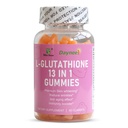 L- Glutathione 13 in 1 Gummies, 1200mg, Reduce Wrinkles & Anti- Aging, 60 Count