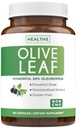 Super Strength Olive Leaf Extract Kapsle - Vegan Non- GMO 750mg Olive Extract s 20% Oleuropein Antioxidant Supplemente for Immunity Skin and Heart Health Support - Vyrobeno v USA (4 měsíční dodávka)