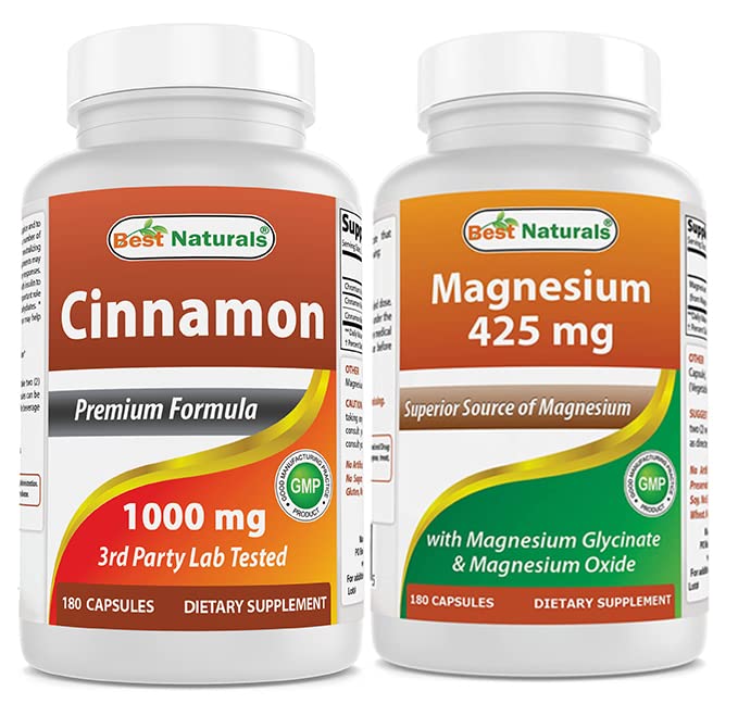 Skořice 1000 mg a hořčík Glycinát 425 mg