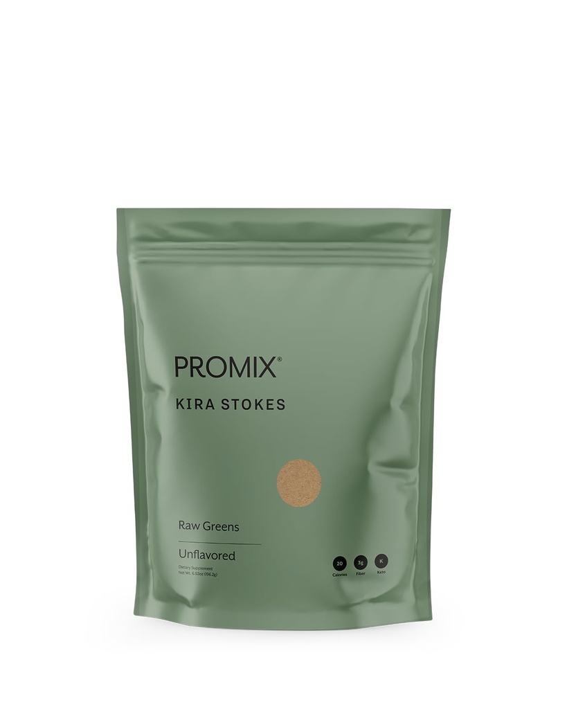 ProMix Nutrition Raw Greens Superfood Blend - Sprauled Alfalfa, Wheatgrass, Ashwagandha, & Rhoddiola - 30 Služeb