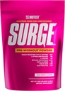 Surge Pre- Workout Powder - 25 g Vysoce rozvětvený cyklický dextrin, 6,5 g Citrulline Malate, 5 g L- leucin, 2,5 g Betaine Anhydrive, 2 g Beta- Alanin, 1,4 g Electrolyte Blend - 1,1 kg