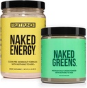 NAKED Vegan Energizing Bundle Ovoce Punch Energy Nutrition Super Greens Powder Organic Greens Dodatek