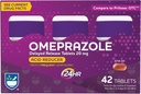Rite Aid Acid Reducer Omeprazol Zpožděné uvolnění tablety - 20 mg, 3 láhve, 14 Počet každý (42 Počet Celkem), Neochucený, Heartburn Relief, Heartburn Medicine, Léky Časté Heartburn