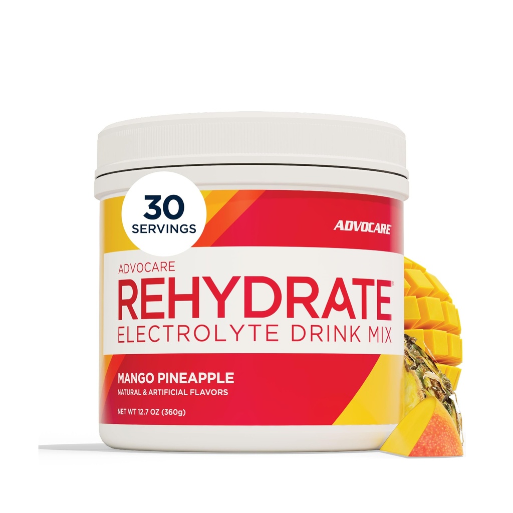 Rehydrid - Electrolyte Drink Mix - Obsahuje hořčík, sodík, draslík & vápník - Antioxidant & Amino Acid Fortified - Podporuje hydrataci a zotavení - Mango Ananas, 12.7 oz