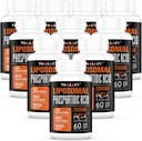 2000mg Lipozomální fosfatidové kyseliny Builder (PA), vysoké absorpční svalové stavební doplňky pro muže a ženy 124; Muscle Gainer, mTOR protein Syntéza & Lean Muscle, síla, 10 Pack