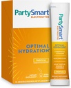 Himalaya PartySmart Tropical Electrolytes Powder Packets, 12 Počet, Podporuje hydrataci, Rehydratace sodíku a draslíku, Vitamin C & More, Antioxidant Recovery Směsný Mléko Thistle, Ginger & Turmeric