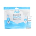 LEILO Calming Kava Drink Mix 124; Berry Ochucený prášek na podporu relaxační 124; Non- Alkoholik / Adaptogen Mocktail Mix 124; (10 Ct. / Servings)