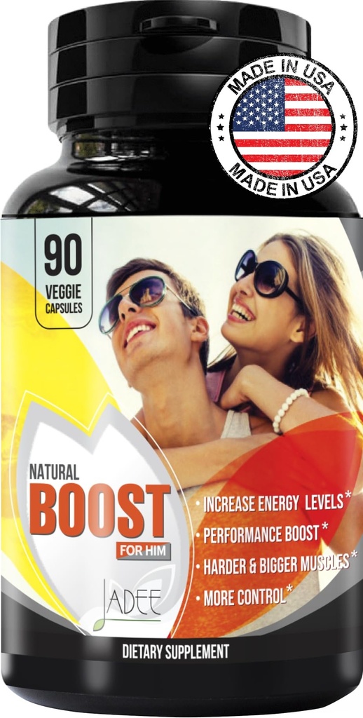 Jadee Natural Muž Vylepšení Dodatek - Zvýšení 2 "v 60 dnech Rozšíření & Muž Vylepšení Pills, Podpora Velikost, Energie, Stamina, Poslední delší Erect Podpora, Testosteron Booster pro muže