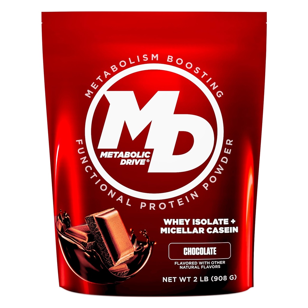 Biotest Metabolic Drive Protein - Low- Carb Flavor- Bomba, 20 Servings - Syrovátka + Micellar Casein - Podpis čokoláda